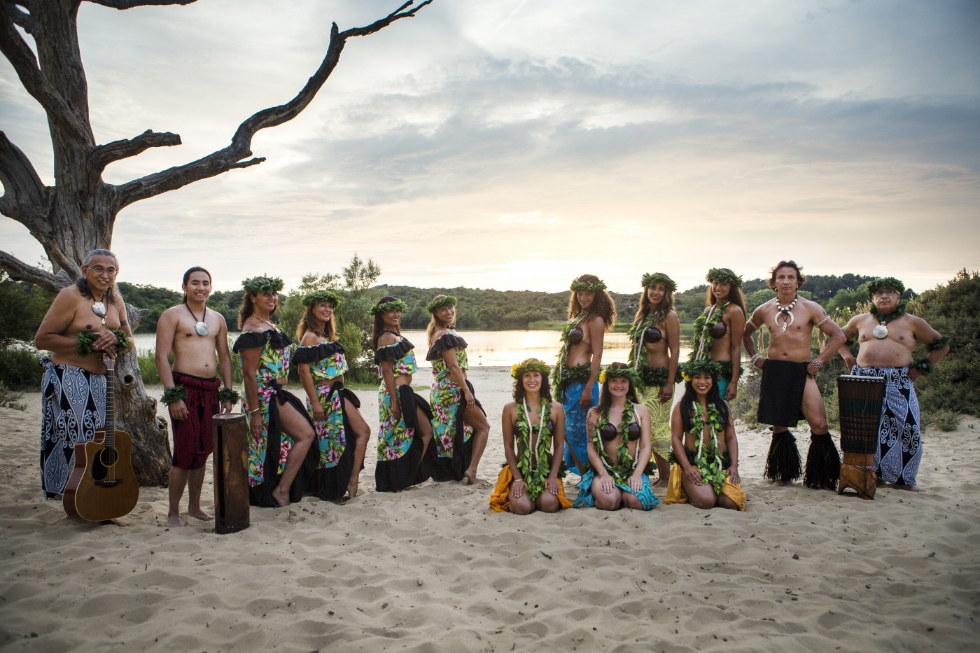 Mai'ana polynesische dansgroep